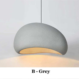 Organic pendant light with adjustable 150cm cable