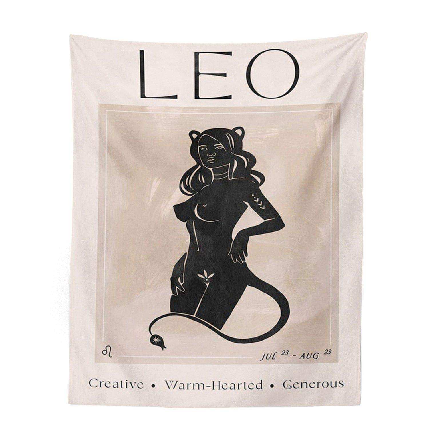 Graphic zodiac details from the Astrology Tapestry range