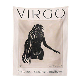 Zodiac sign artwork on the Astrology Tapestry