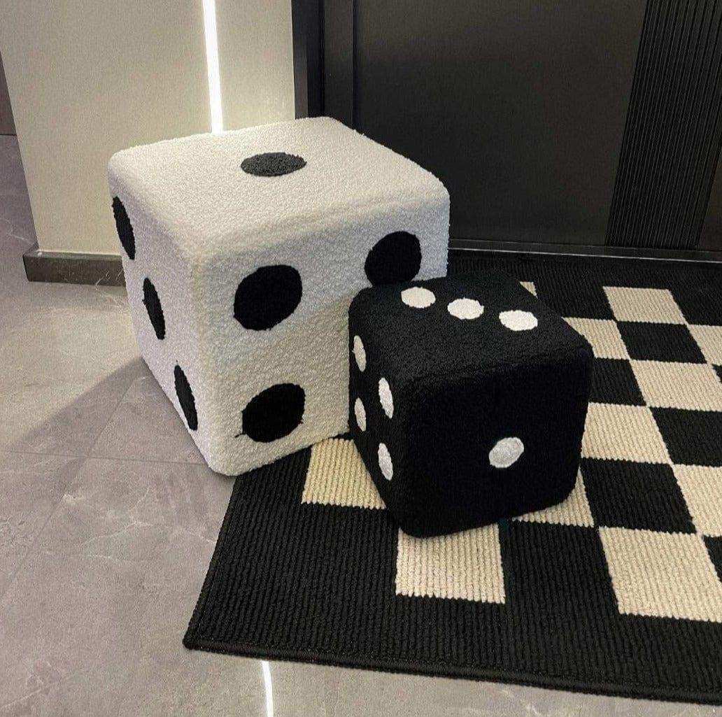 Dice Footstool - Sickhaus - Quirky Home Accessories UK