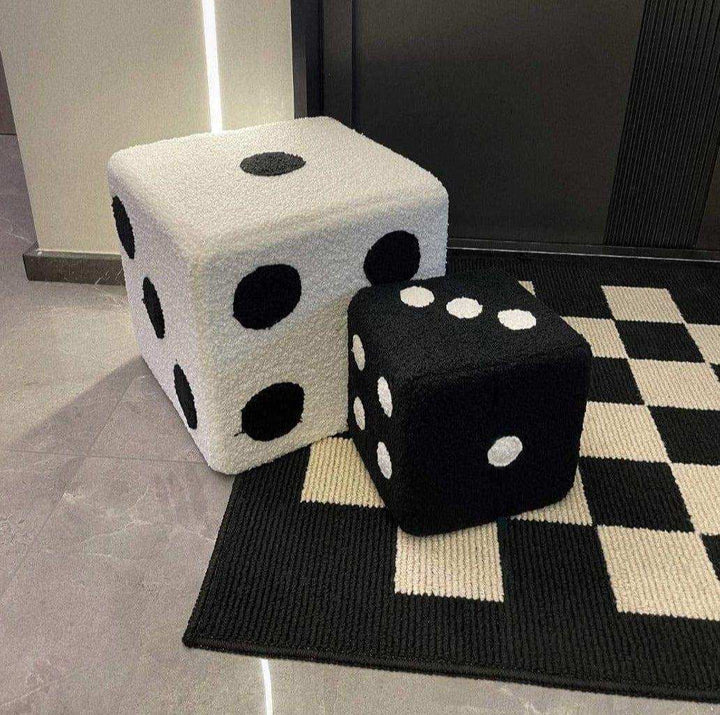 Dice Footstool - Sickhaus - Quirky Home Accessories UK