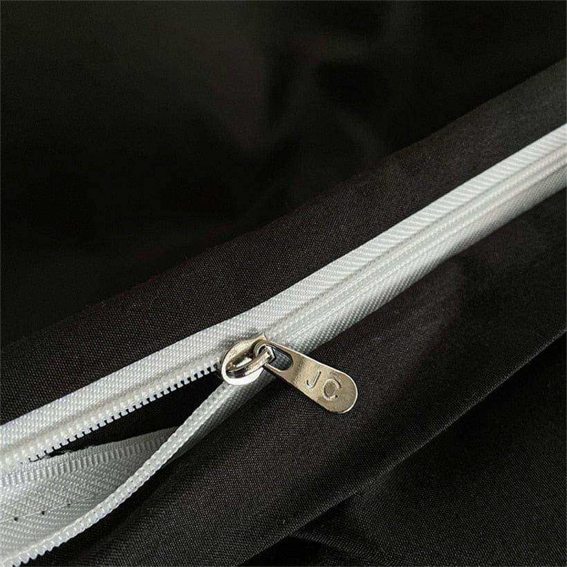 Noir Black Bedding Set - Sickhaus - Quirky Home Accessories UK