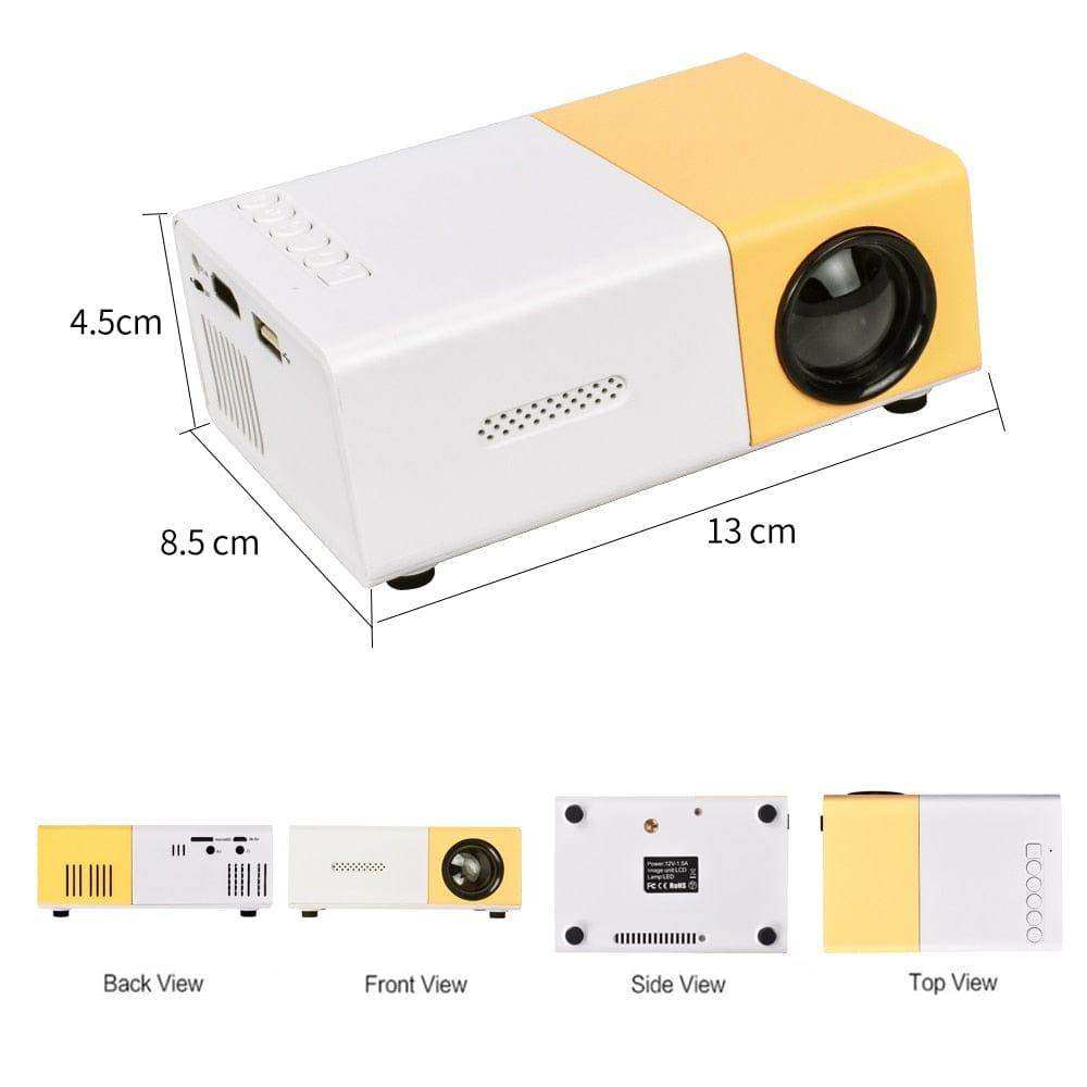 PeakLife Portable Mini Projector - Sickhaus - Quirky Home Accessories UK