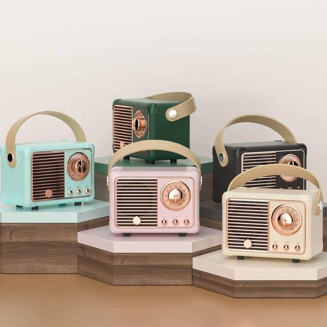 Portable Retro Bluetooth Speaker - Sickhaus - Quirky Home Accessories UK
