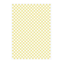 Retro Checkerboard Rug checker pattern detail