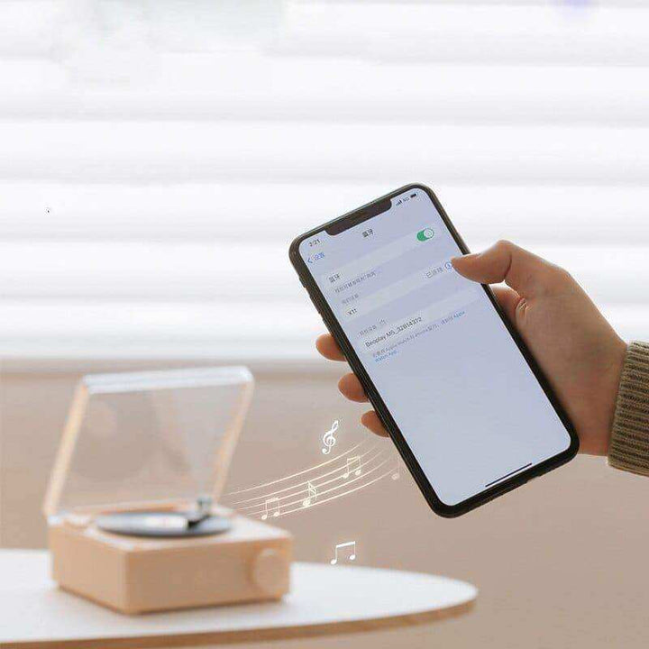 Retro Vinyl Wireless Bluetooth Speaker - Sickhaus - Quirky Home Accessories UK