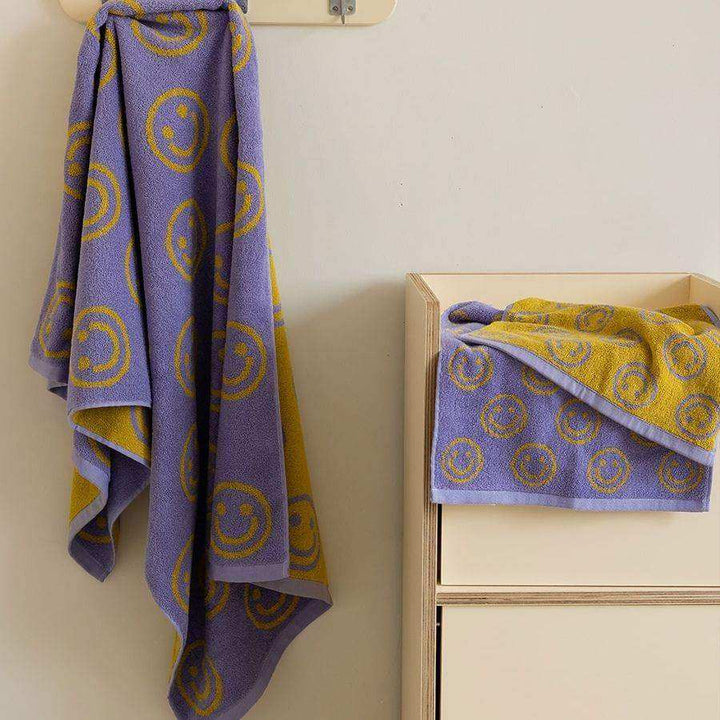 Smiling Bath Towel - Sickhaus - Quirky Home Accessories UK