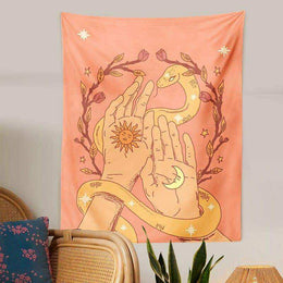 Polyester Sun & Moon Tapestry product detail