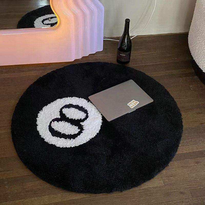 The 8 Ball Rug - Sickhaus - Quirky Home Accessories UK
