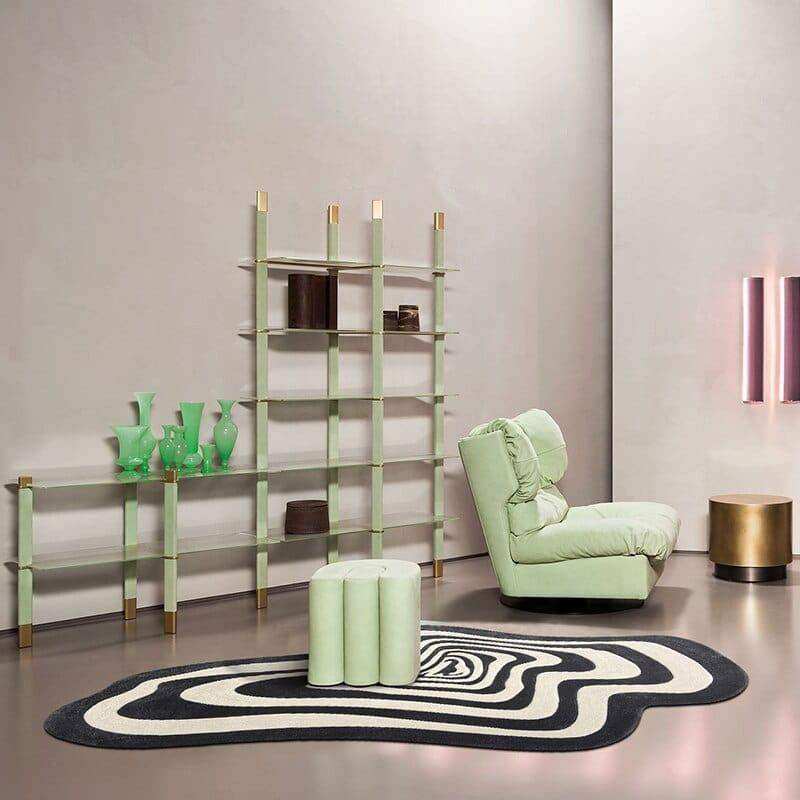 The Illusion Rug in a full product view