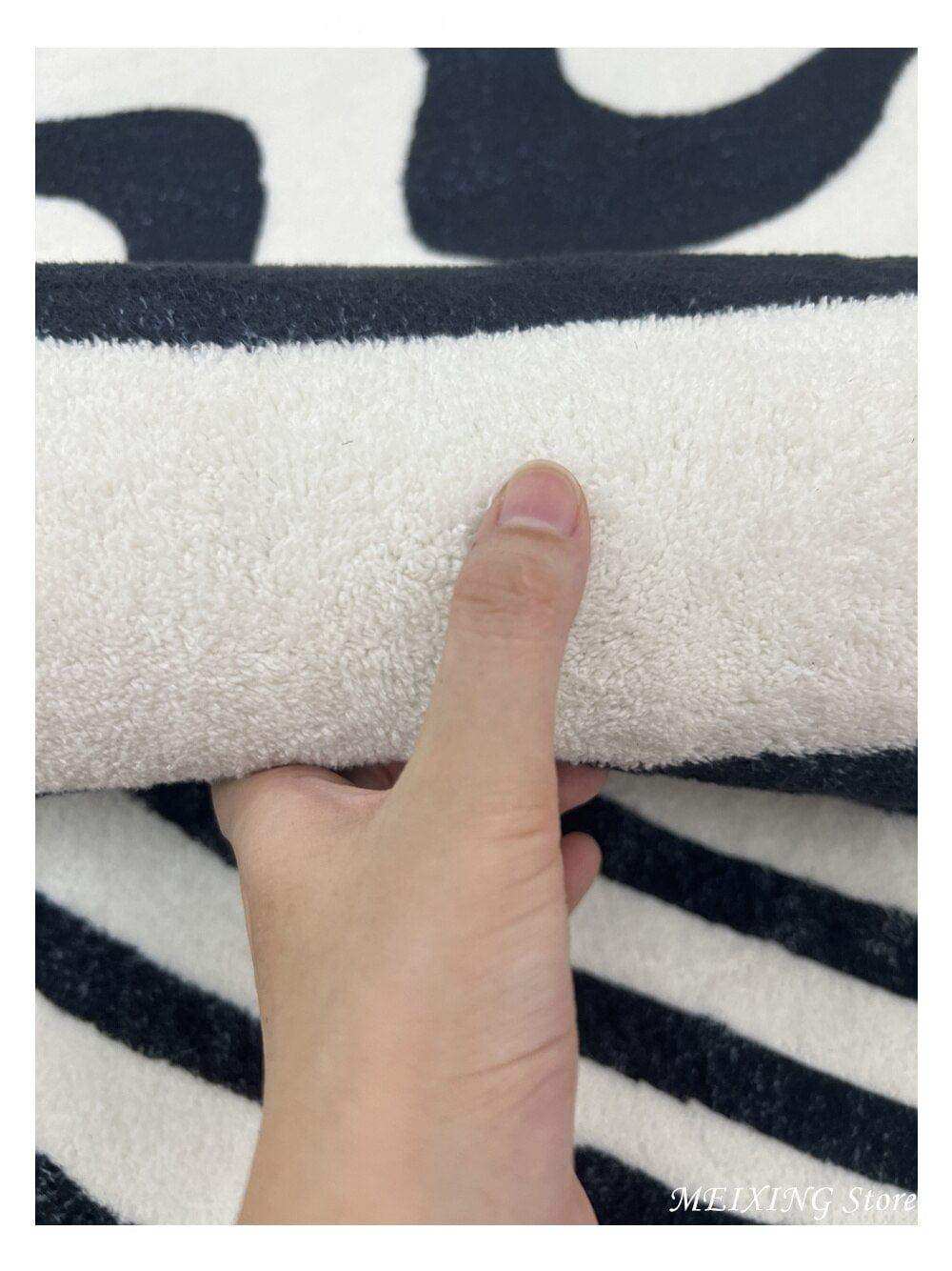 The Illusion Rug in another styled interior