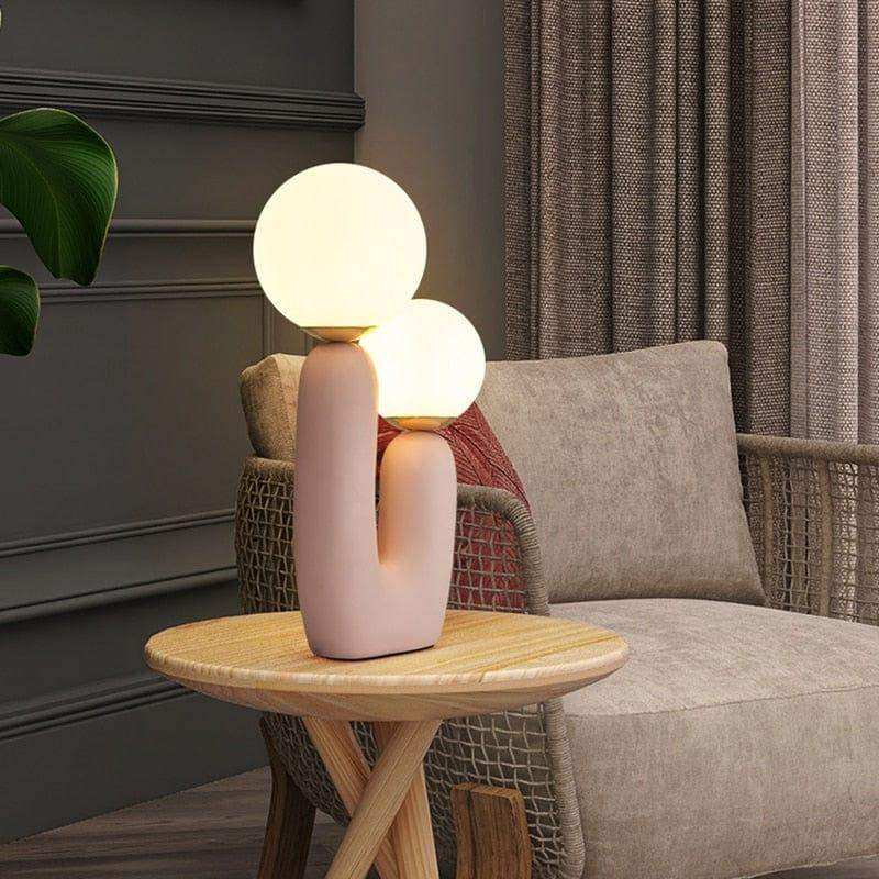 The Pink Cacti Lamp - Sickhaus - Quirky Home Accessories UK