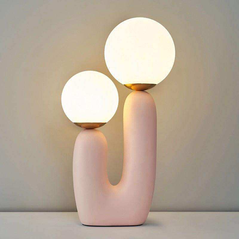 Cactus-inspired decorative table lamp with E27 fitting