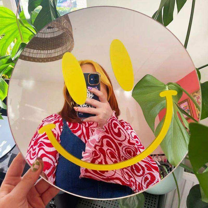 The Smiley Reflections Mirror - Sickhaus - Quirky Home Accessories UK