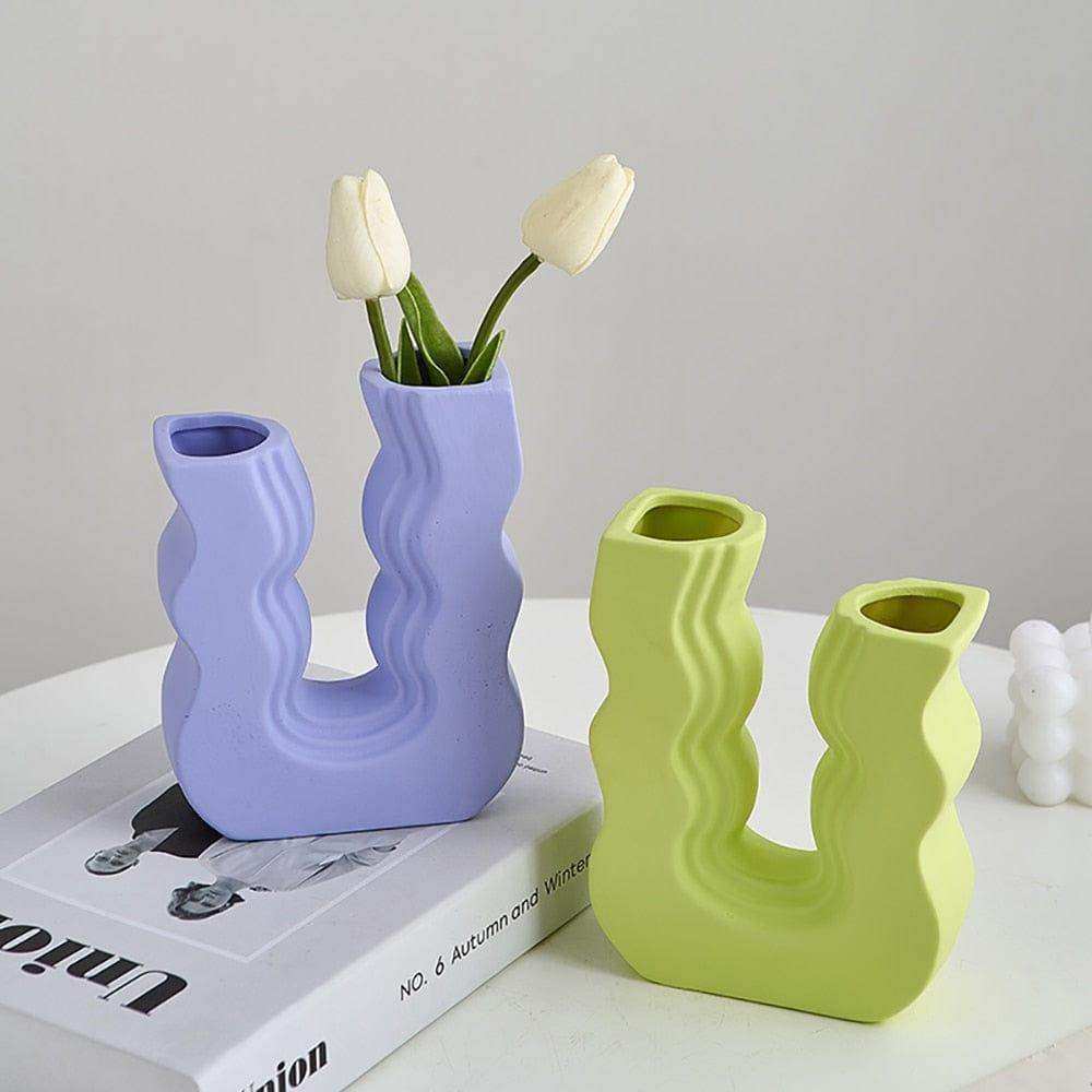 Wavy Wonder Vase in the large size